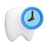 Clock Time Dental Care Appointment Tooth